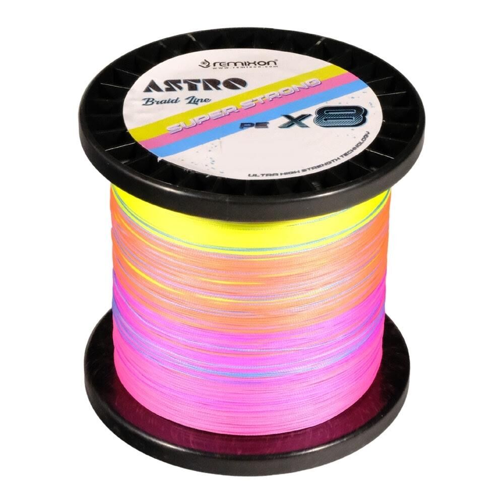 Remixon Astro PE 8x İp Misina MULTİCOLOR - 1500 MT - 0,49 MM
