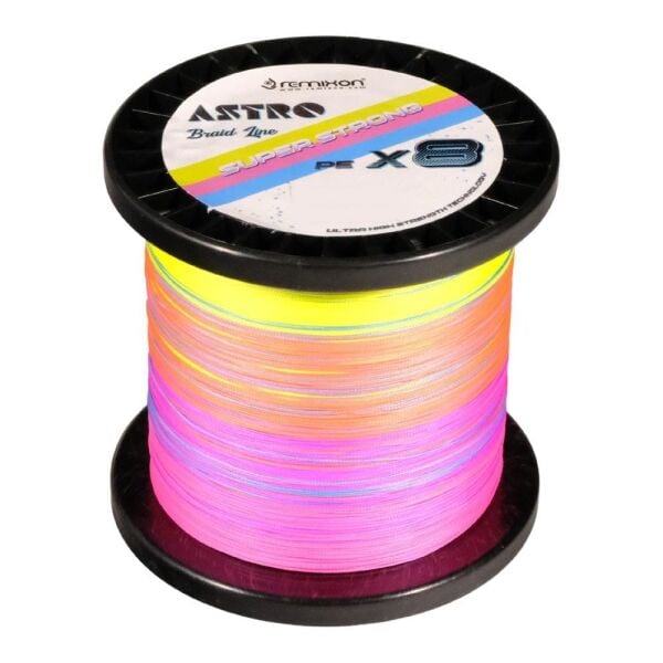 Remixon Astro PE 8x İp Misina MULTİCOLOR - 1500 MT - 0,49 MM