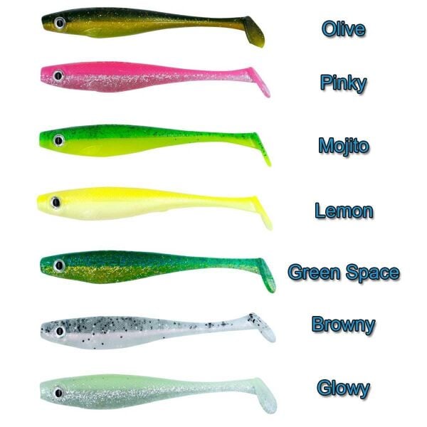 Fujin Shady 10cm 7gr x3 Silikon Yem