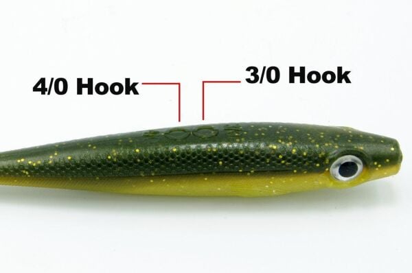 Fujin Shady 10cm 7gr x3 Silikon Yem