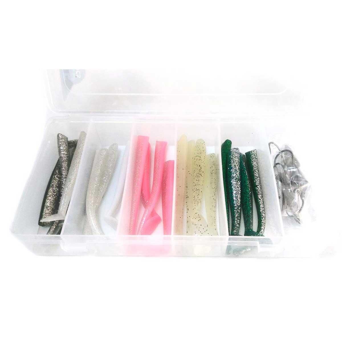 Savage Gear Sandeel Kit (Kutuda 25 Adet) Silikon Yem