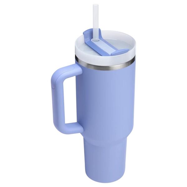 Stanley Quencher H2.O FlowState Tumbler Pipetli Termos Bardak 1.18 Lt Hydrangea