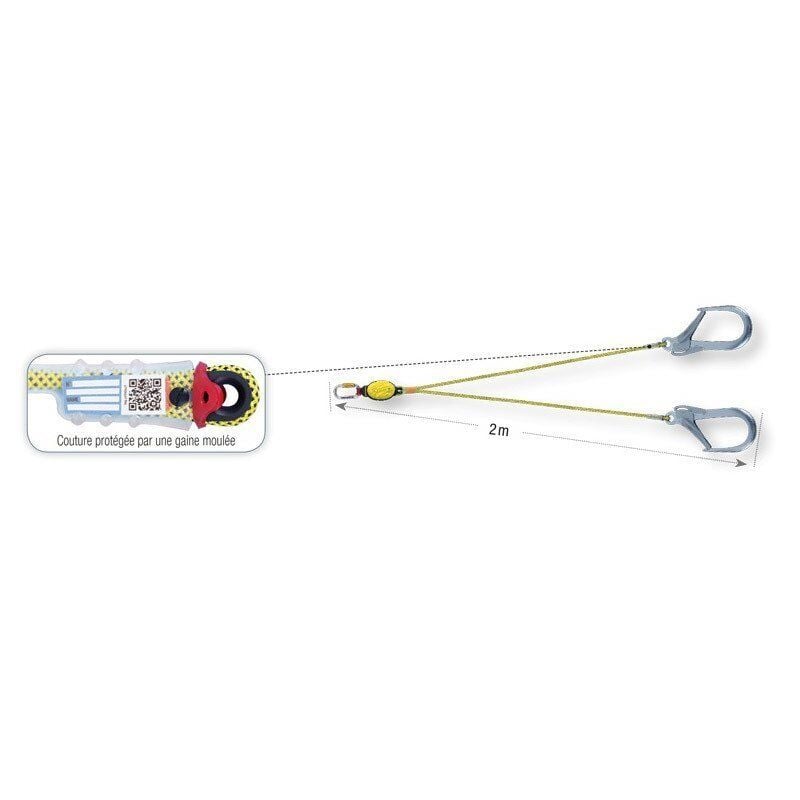 Beal Longe Dynapro Air V Hook XL 200 cm Lanyard