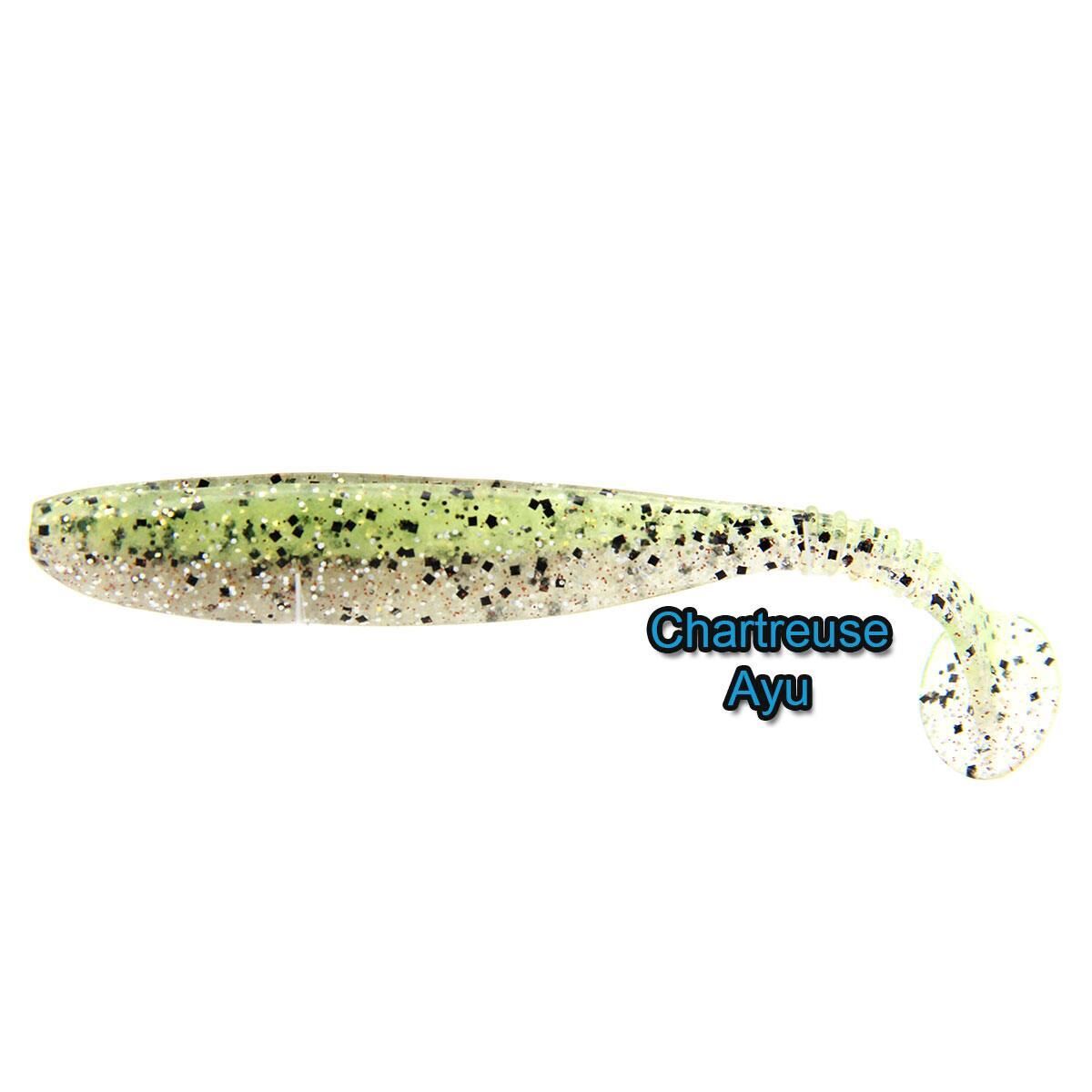Daiwa Tournament LS D'Fin 10.2Cm Silikon Yem CHARTREUSE AYU
