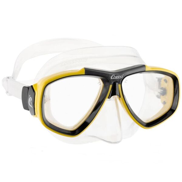 Cressi Focus Dalış Maskesi CLEAR-YELLOW