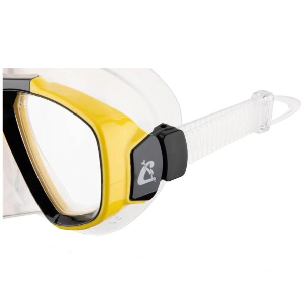 Cressi Focus Dalış Maskesi CLEAR-YELLOW
