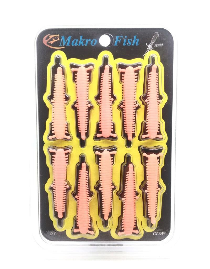 Makro Fish 4.5Cm Kokulu LRF Silikon Yem TURUNCU