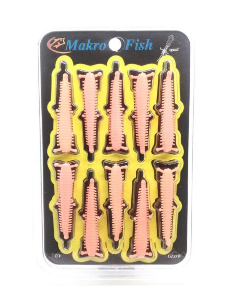Makro Fish 4.5Cm Kokulu LRF Silikon Yem TURUNCU