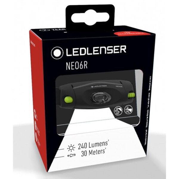 Ledlenser NEO6R Kafa Lambası BLACK