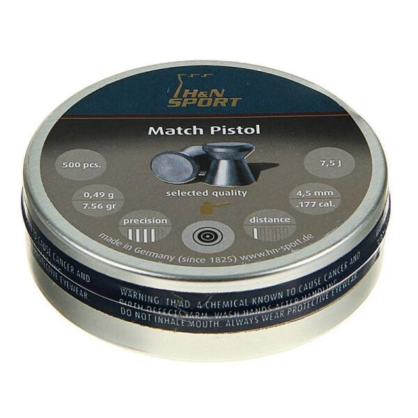 H&N Match Pistol 4.49 LP Havalı Tabança Saçma (500)