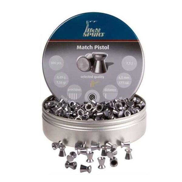 H&N Match Pistol 4.49 LP Havalı Tabança Saçma (500)