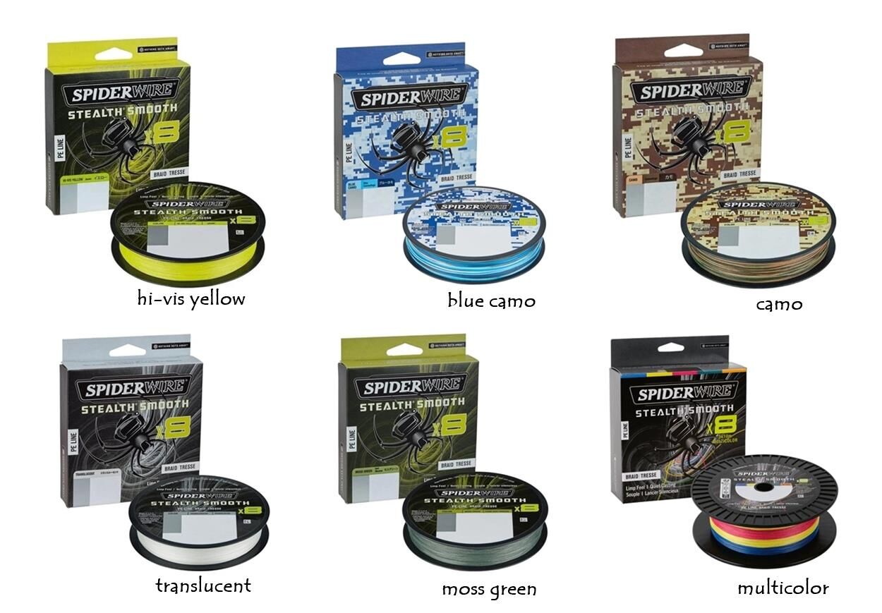 SpiderWire Stealth Smooth x8 Pe Braid Örgü İp Misina