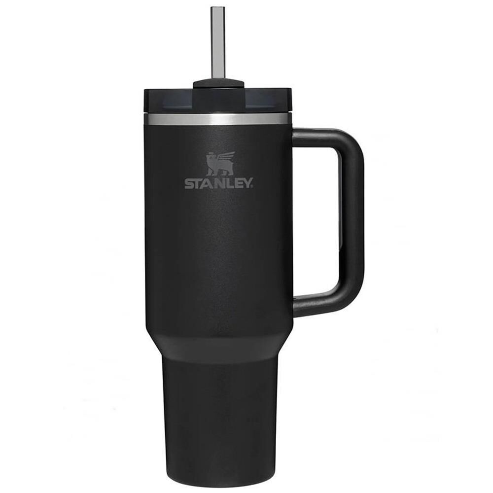 Stanley Quencher H2.O FlowState Tumbler Pipetli Termos Bardak 1.18 Lt Black 3.0