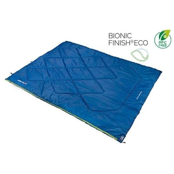 High Peak Ceduna Duo Çift Fermuarlı Kare Uyku Tulumu LACİVERT