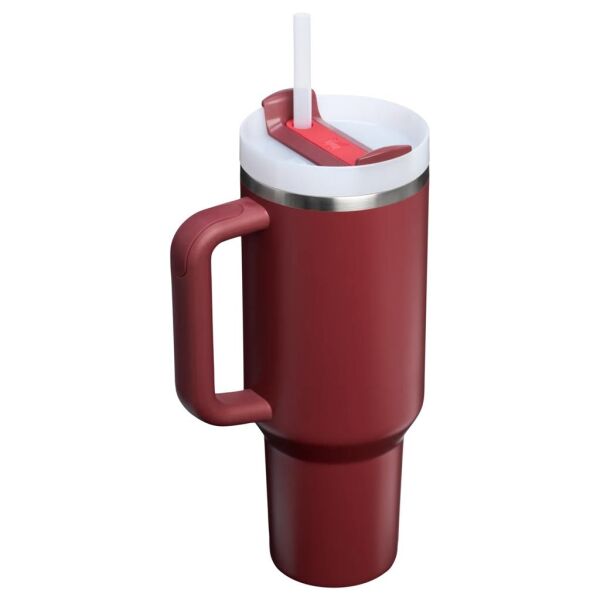 Stanley Quencher H2.O FlowState Tumbler Pipetli Termos Bardak 1.18 Lt Cranberry