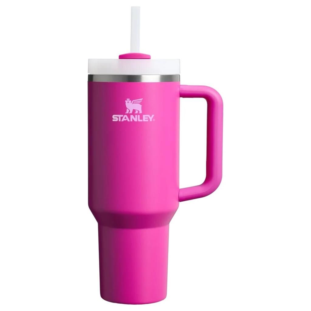 Stanley Quencher H2.O FlowState Tumbler Pipetli Termos Bardak 1.18 Lt Violet Blossom