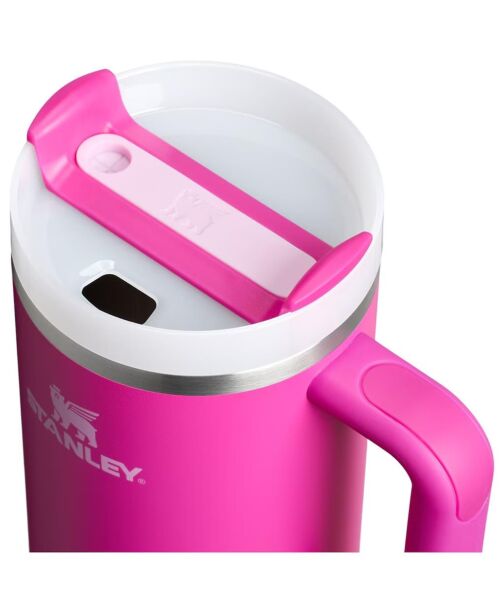 Stanley Quencher H2.O FlowState Tumbler Pipetli Termos Bardak 1.18 Lt Violet Blossom