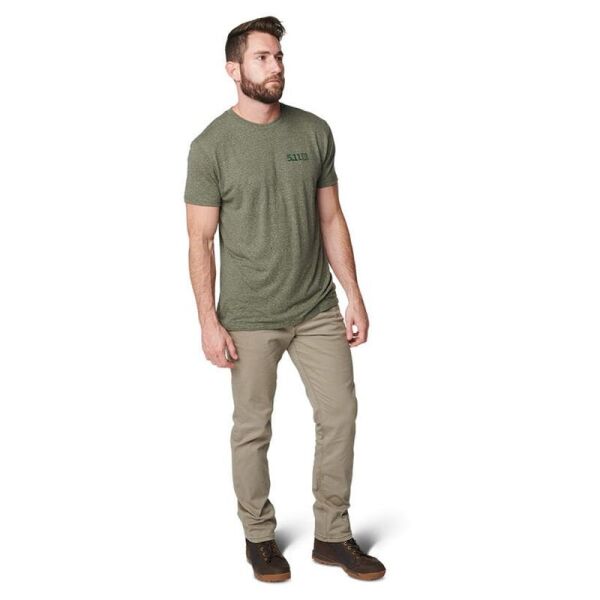 5.11 TIRBLENT LEGACY S/S MILITARY YESIL T-SHIRT S