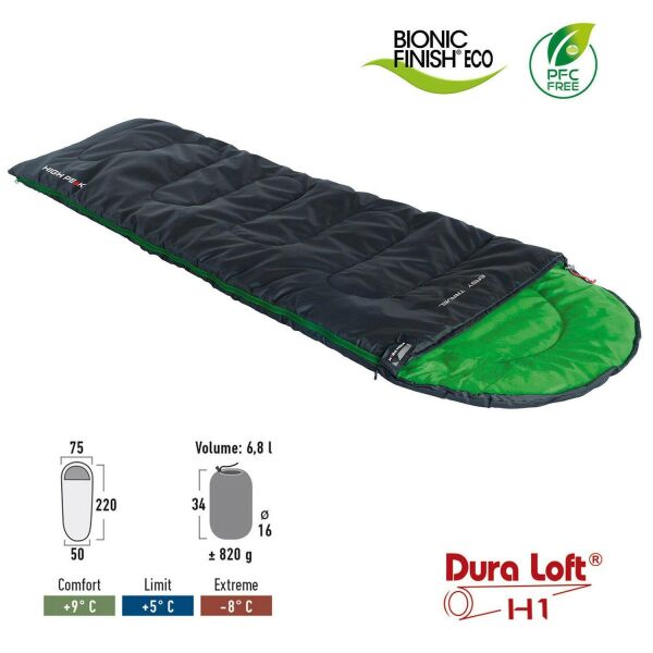 High Peak Easy Travel -8°C Uyku Tulumu