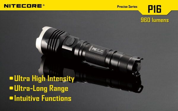 Nitecore P16 960 Lümen El Feneri (1x18650)