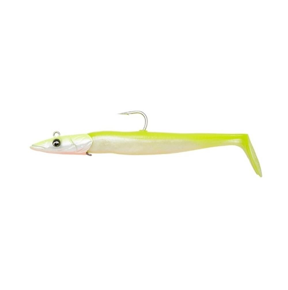 Savage Gear Sandeel V2 12cm 22gr 2+1 Silikon Yem LEMON BACK