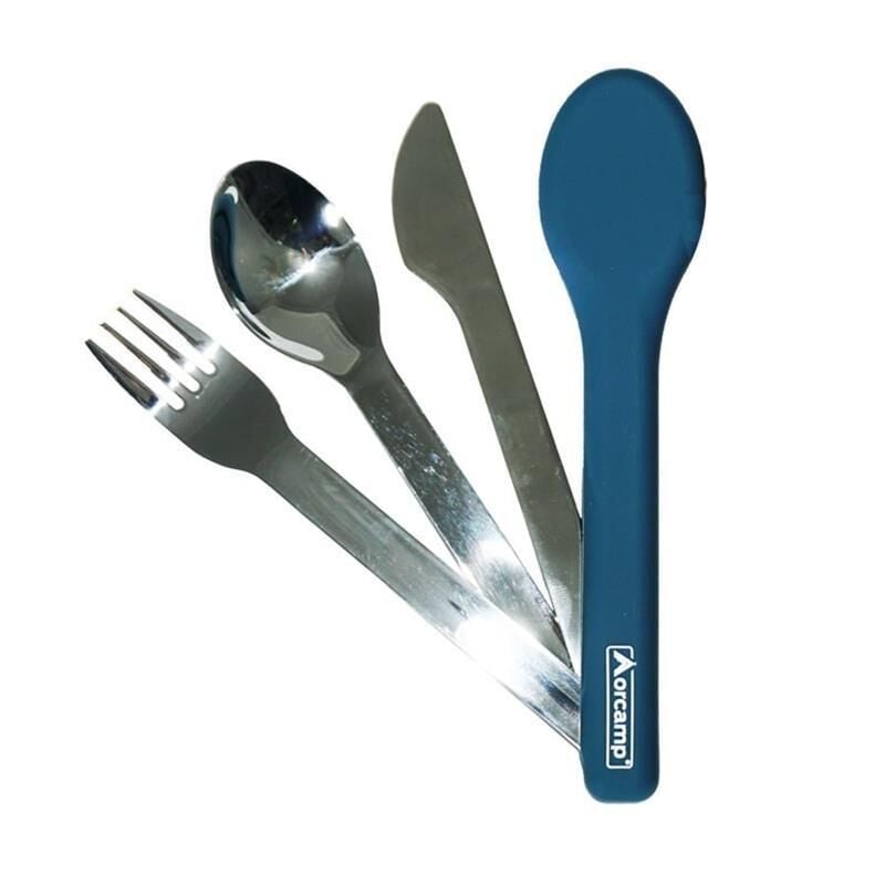 Orcamp Kamp Çatal Kaşık Seti MAVİ