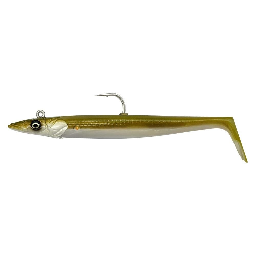 Savage Gear Sandeel V2 12cm 22gr 2+1 Silikon Yem Khaki