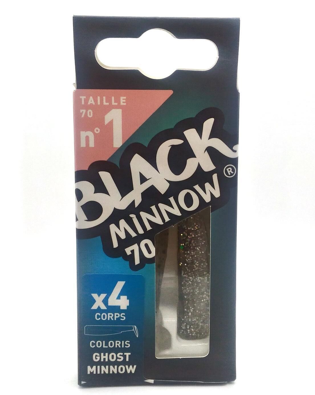 Fiiish Black Minnow BM70\1 BM768 4X-Gövde Silikon Yem-Ghost Minnow