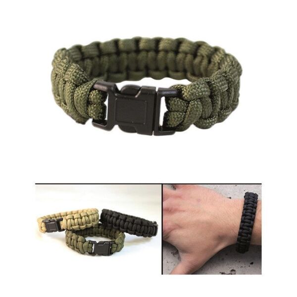 Sturm 22 mm Bileklik Yeşil Paracord S