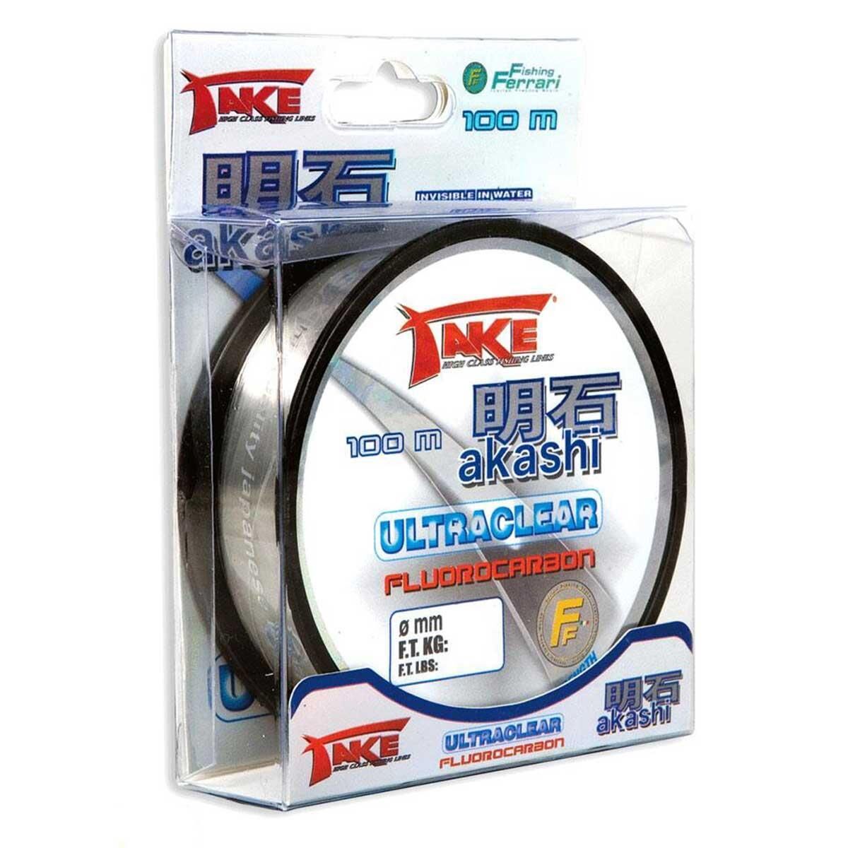 Lineaeffe Akashi Ultra Fluoro Carbon Olta Misinası 100Mt 0,28 MM