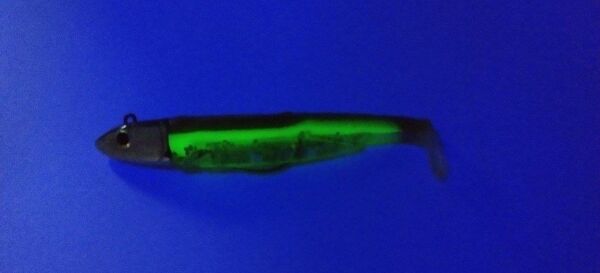 Fiiish Black Minnow BM90\2 BM897 Combo Of Shore 10g Silikon Yem-Khaki Shiny Glow