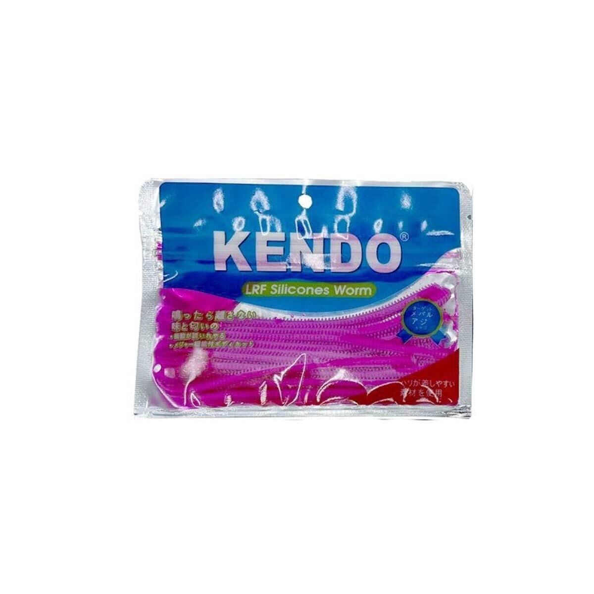 Kendo 10 cm Lrf Silicones Worm (Slim Gövde-Kokulu) PİNK
