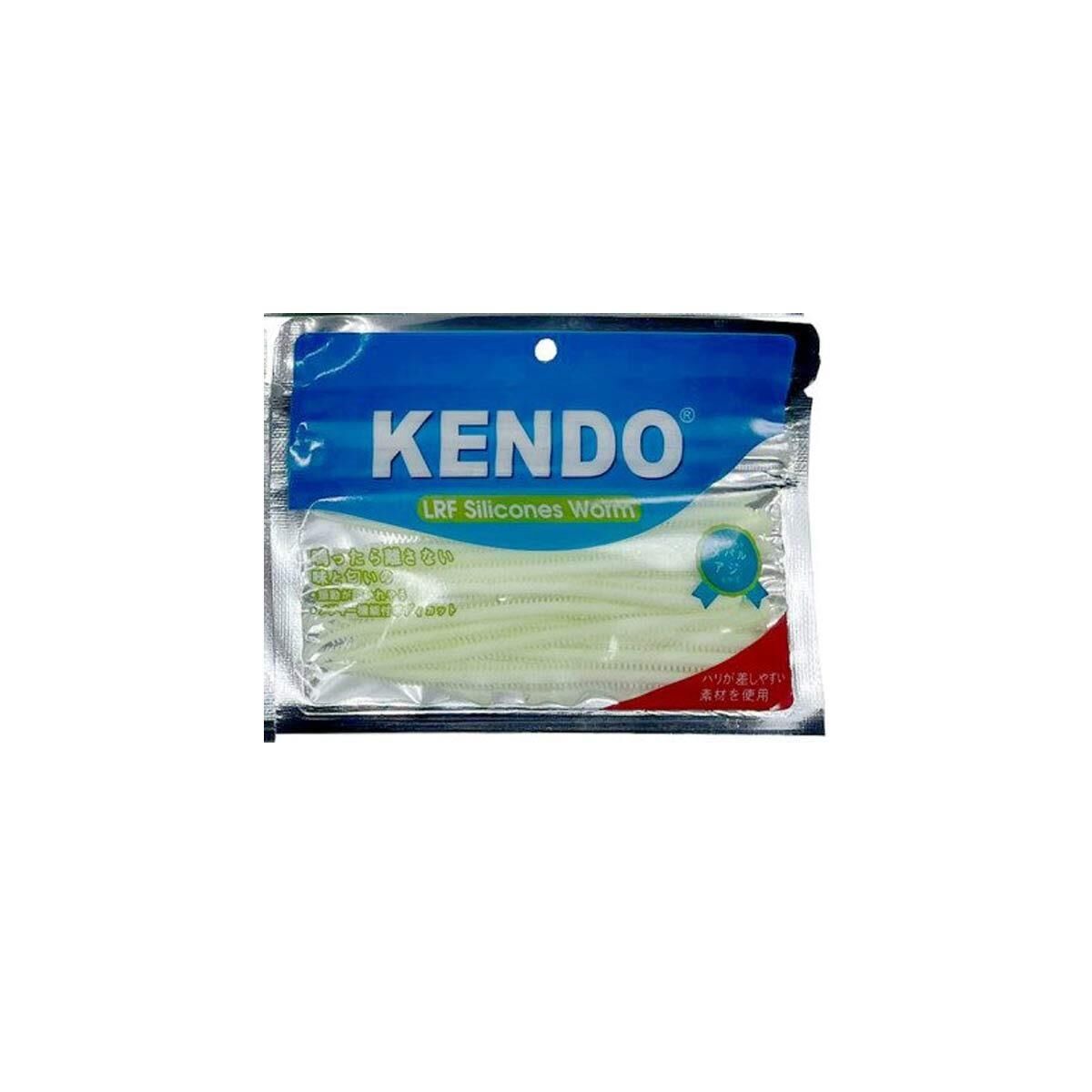 Kendo 10 cm Lrf Silicones Worm (Slim Gövde-Kokulu) GLOW