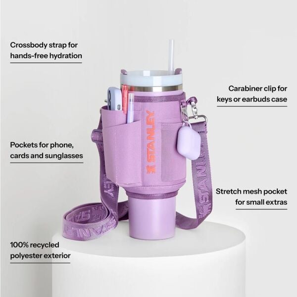Stanley The All-Day Quencher Carry-All Termos Taşıma Askısı 1.18 Lt Hydrangea