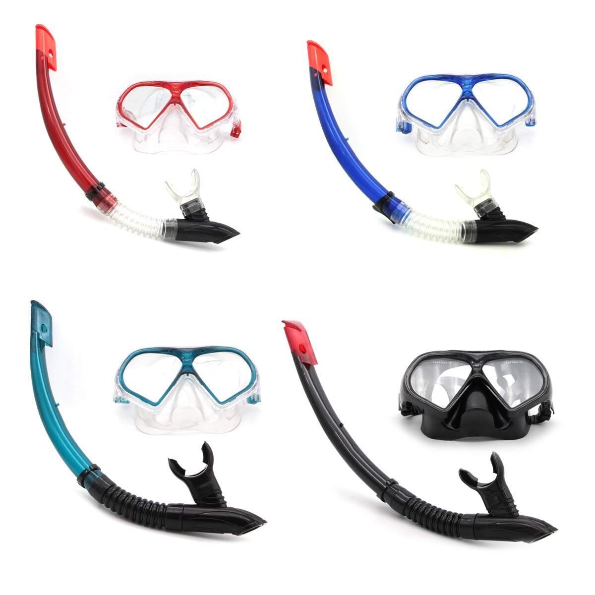 Bermuda Tempered Maske Şnorkel Set