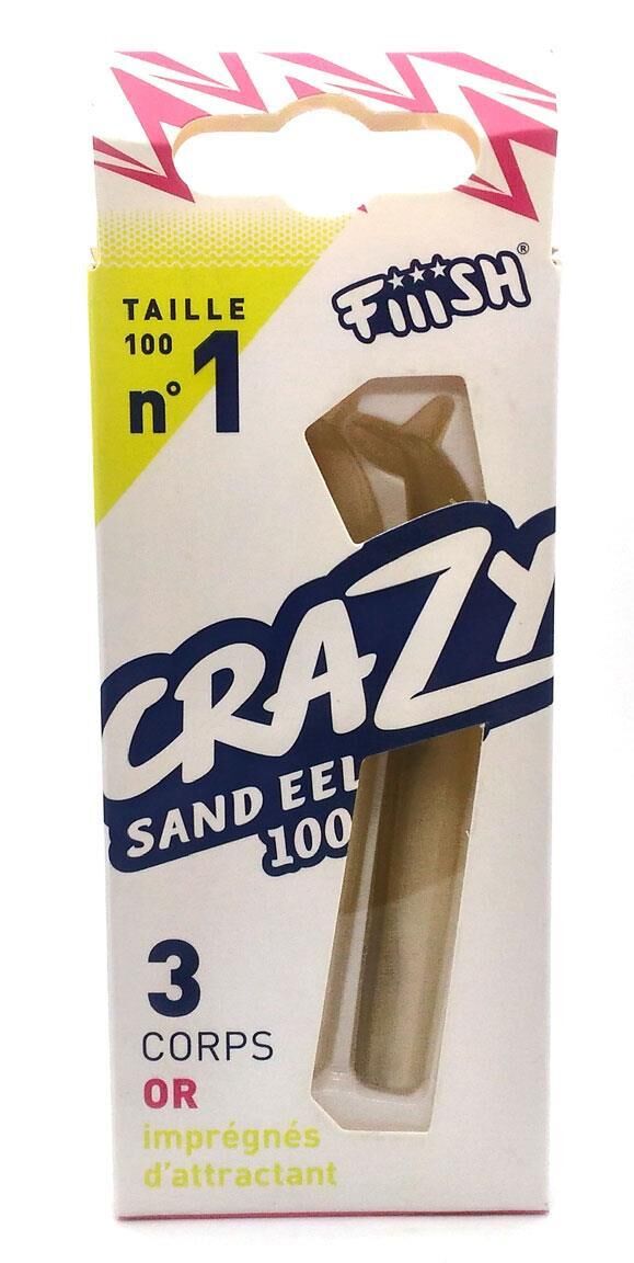 Fiiish Crazy Sandeel CSE100\1 CSE236 3X-Gövde OR Silikon Yem