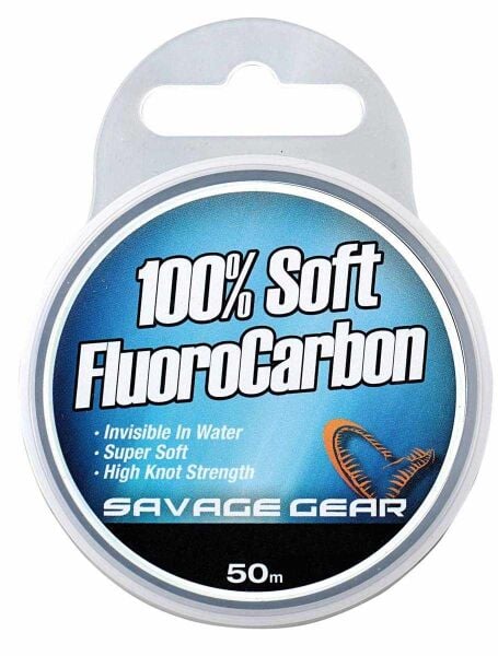 Savage Gear 100% Soft Fluoro Carbon Olta Misinası 0,46 MM - 35 MT - 0,46 MM