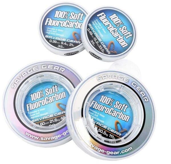 Savage Gear 100% Soft Fluoro Carbon Olta Misinası 0,46 MM - 35 MT - 0,46 MM