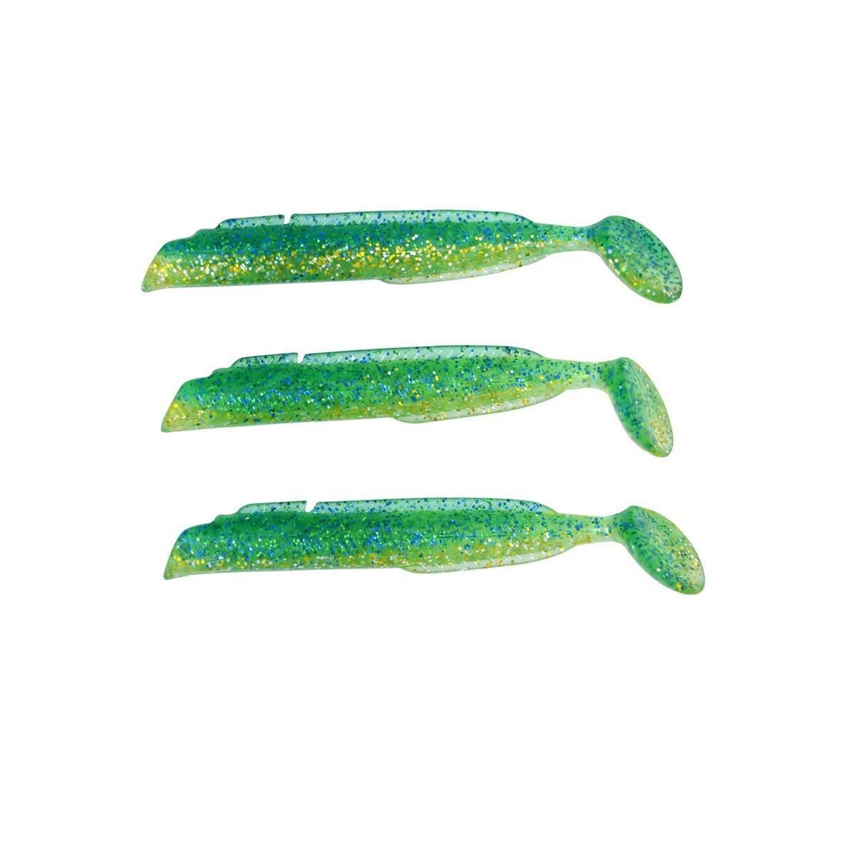 Fujin Salt Eel Body 13cm x3 Silikon Yem Gövde Green Space