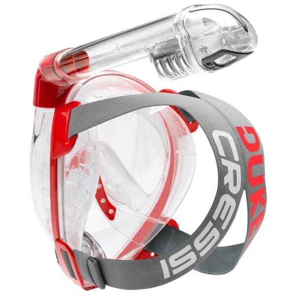 Cressi Duke Tam Yüz Maskesi CLEAR-SILVER - S - M