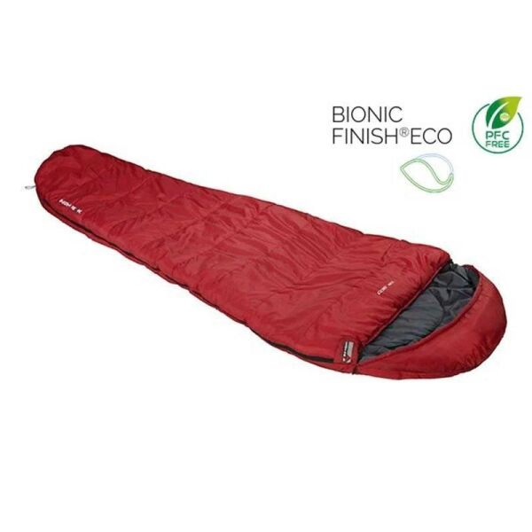 High Peak TR 300 Uyku Tulumu -16°C KIRMIZI - Left