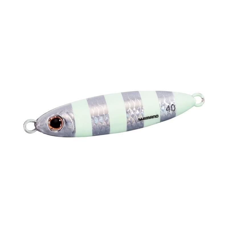 Shimano Ocea Lure Stinger Butterfly Flat Light 58 mm 30 gr Jig Yem ZEBRA