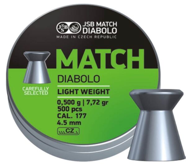 JSB Match Diablo Light Weight 4.5 mm Havalı Saçma