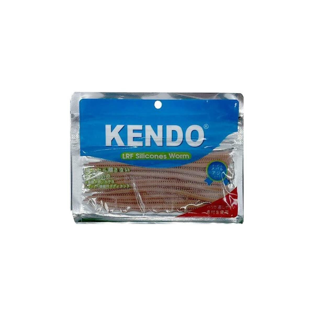 Kendo 10 cm Lrf Silicones Worm (Kokulu) BROWN