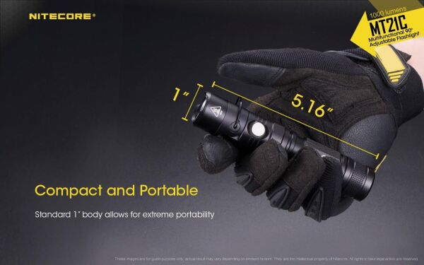 Nitecore MT21C 1000 Lümen El Feneri