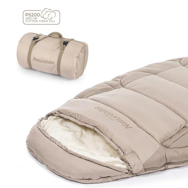 Naturehike PS200 Oval Ultralight Uyku Tulumu -4°C ( Crystalline ) Crystalline - Left