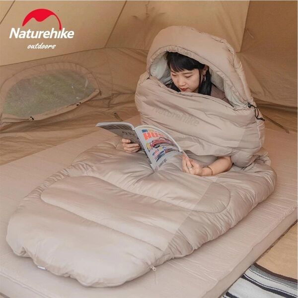 Naturehike PS200 Oval Ultralight Uyku Tulumu -4°C ( Crystalline ) Crystalline - Left