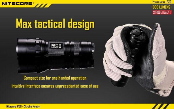 Nitecore P20 800 Lümen El Feneri