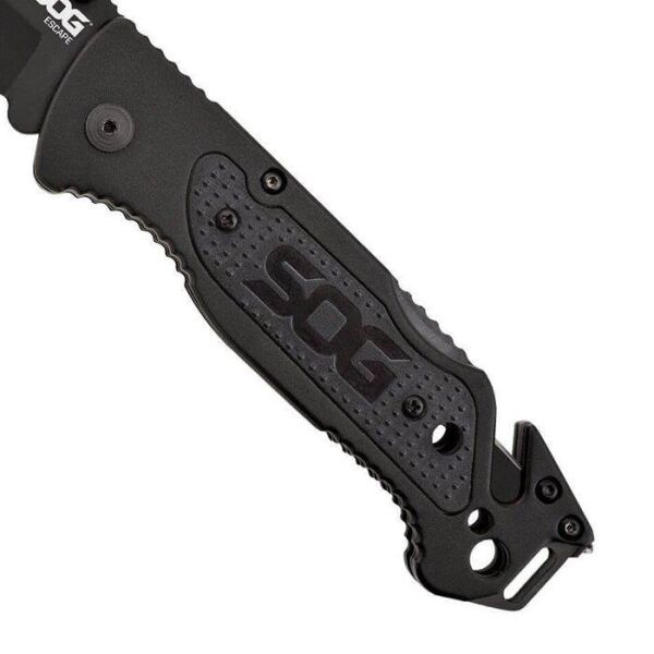 SOG FF-25 Escape Tırtıklı Çakı - Siyah