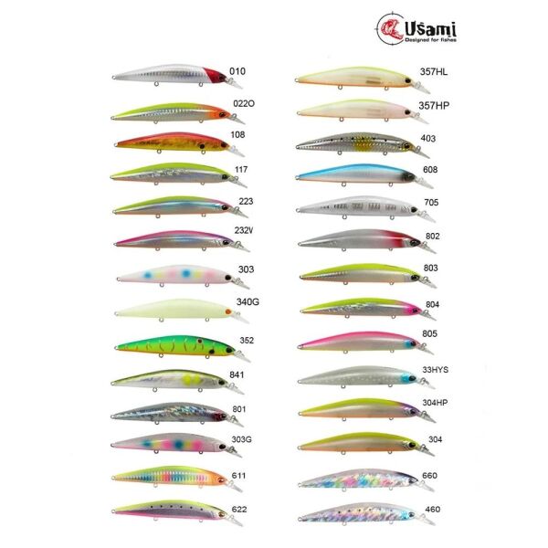 Usami Saroo 110S-SR 11,2cm 21.3gr Maket Balık